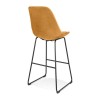 Tabouret De Bar Yaya Moutarde Noir  BS05580MUBL