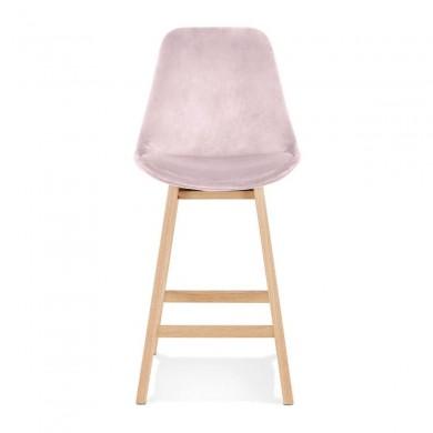 Tabouret De Bar Basil Mini Rose Naturel  BS05520PINA