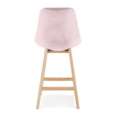 Tabouret De Bar Basil Mini Rose Naturel  BS05520PINA