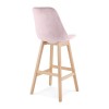 Tabouret De Bar Basil Rose Naturel  BS05510PINA