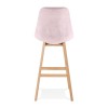 Tabouret De Bar Basil Rose Naturel  BS05510PINA