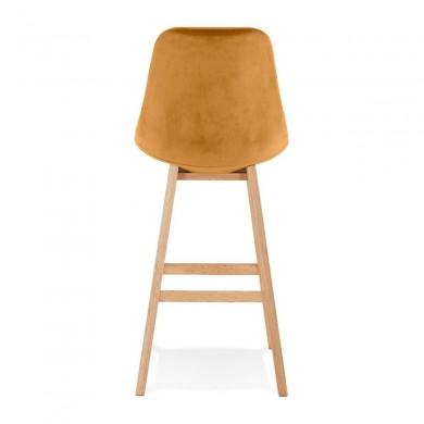 Tabouret De Bar Basil Moutarde Naturel  BS05470MUNA