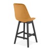 Tabouret De Bar Basil Mini Moutarde Noir  BS05460MUBL