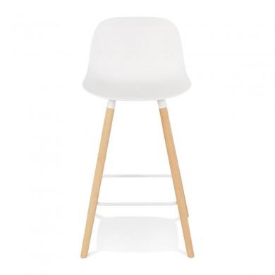 Tabouret De Bar Scandinave Arbutus Mini Blanc  BS05320WH