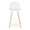 Tabouret De Bar Scandinave Arbutus Mini Blanc  BS05320WH