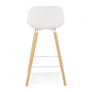 Tabouret De Bar Scandinave Arbutus Mini Blanc  BS05320WH