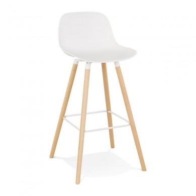 Tabouret De Bar Scandinave Arbutus Blanc  BS05310WH