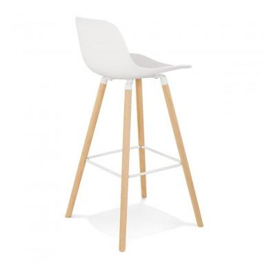 Tabouret De Bar Scandinave Arbutus Blanc  BS05310WH