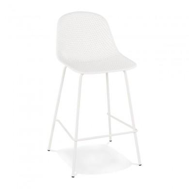 Tabouret De Bar Ellen Mini Blanc  BS05280WH