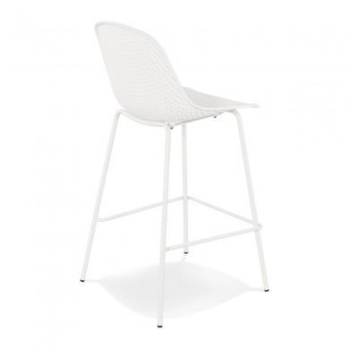 Tabouret De Bar Ellen Mini Blanc  BS05280WH