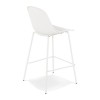 Tabouret De Bar Ellen Mini Blanc  BS05280WH