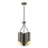 Lustre Quinto Gris Nickel 3x60W E27 ELSTEAD LIGHTING QUINTO3 GPN