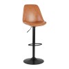 Tabouret de Bar Réglable Svan Marron Noir  BS04680BRBL