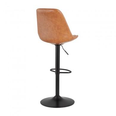 Tabouret de Bar Réglable Svan Marron Noir  BS04680BRBL