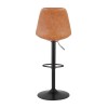 Tabouret de Bar Réglable Svan Marron Noir  BS04680BRBL