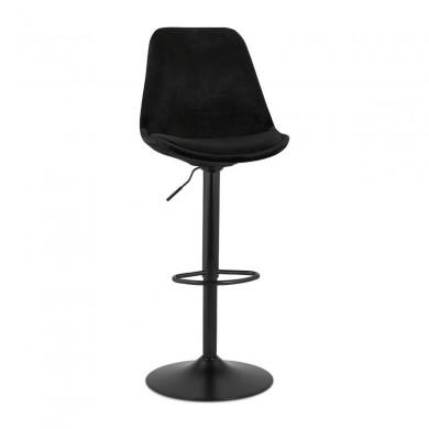 Tabouret de Bar Réglable Aster Noir  BS04640BLBL