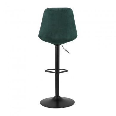 Tabouret de Bar Réglable Aster Vert Noir  BS04620GEBL