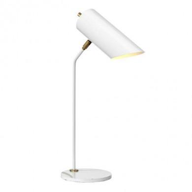 Lampe Quinto Blanc Laiton 1x60W E27 ELSTEAD LIGHTING QUINTO-TL WAB