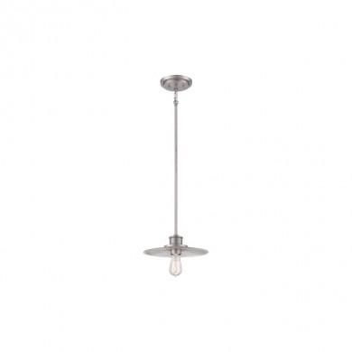 Suspension Admiral 1x60W Argent foncé QUOIZEL qzadmiralpan