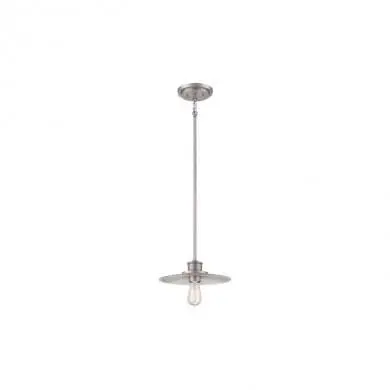 Suspension Admiral 1x60W Argent foncé QUOIZEL qzadmiralpan