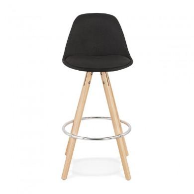 Tabouret de Bar Industriel Cirkel Mini Noir Naturel  BS04060BLNA