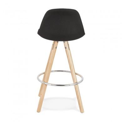 Tabouret de Bar Industriel Cirkel Mini Noir Naturel  BS04060BLNA