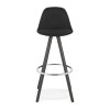 Tabouret De Bar Cirkel Noir  BS04030BLBL