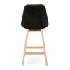 Tabouret De Bar Basil Mini Noir Naturel  BS03910BLNA