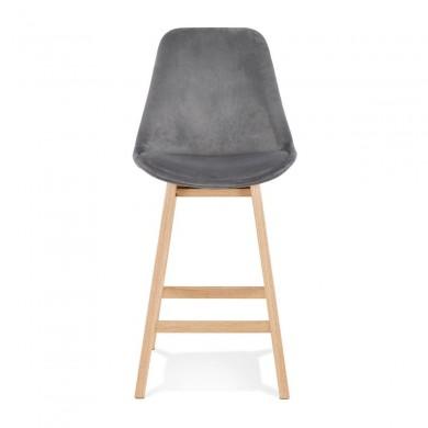 Tabouret De Bar Basil Mini Gris Naturel  BS03890GRNA