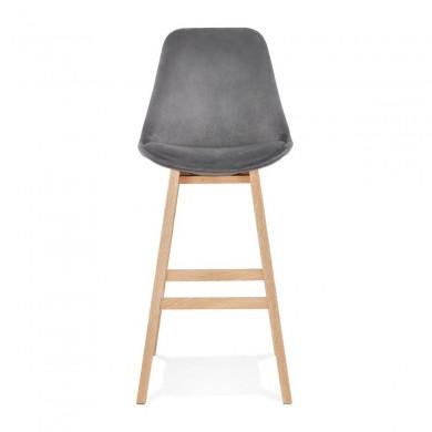 Tabouret De Bar Basil Gris Naturel  BS03880GRNA