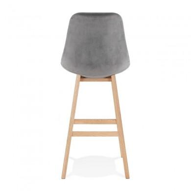 Tabouret De Bar Basil Gris Naturel  BS03880GRNA