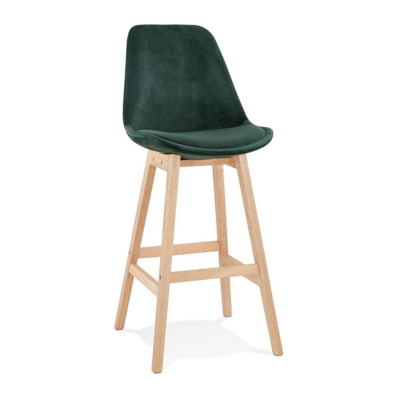 Tabouret De Bar Basil Vert Naturel  BS03860GENA