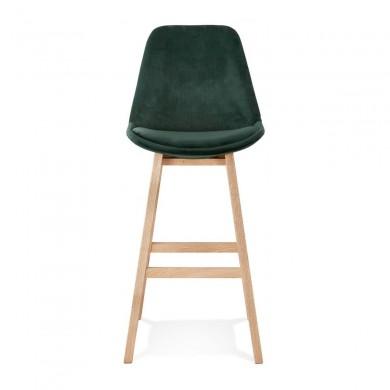 Tabouret De Bar Basil Vert Naturel  BS03860GENA