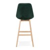 Tabouret De Bar Basil Vert Naturel  BS03860GENA