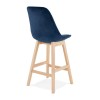 Tabouret De Bar Basil Mini Bleu Naturel  BS03850BUNA