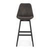 Tabouret De Bar Svenke Gris foncé Noir  BS03820DGBL