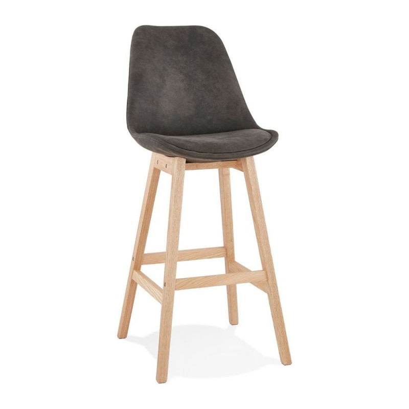 Tabouret De Bar Svenke Gris foncé Naturel  BS03800DGNA