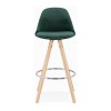 Tabouret De Bar Franky Mini 65 Vert Naturel  BS03740GENA