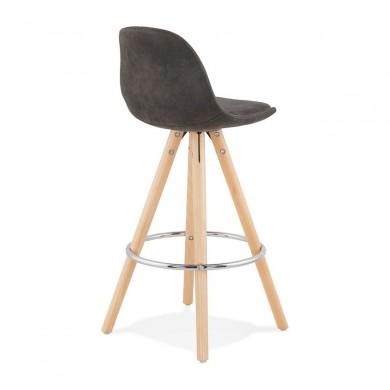 Tabouret De Bar Agouti Mini 65 Gris foncé Naturel  BS03720DGNA