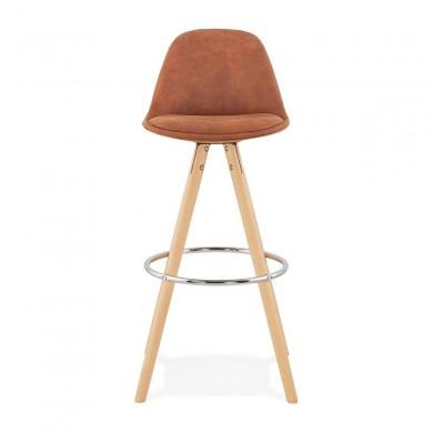 Tabouret De Bar Agouti Marron Naturel  BS03710BRNA