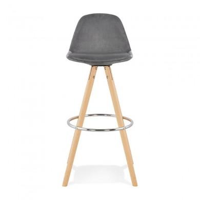 Tabouret De Bar Franky Gris Naturel  BS03690GRNA