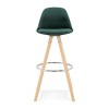 Tabouret De Bar Franky Vert Naturel  BS03680GENA