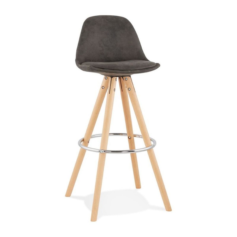 Tabouret De Bar Agouti Gris foncé Naturel  BS03660DGNA