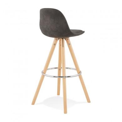 Tabouret De Bar Agouti Gris foncé Naturel  BS03660DGNA