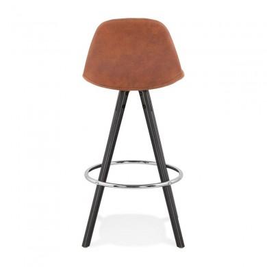 Tabouret De Bar Agouti Mini 65 Marron Noir  BS03650BRBL