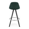 Tabouret De Bar Franky Mini 65 Vert Noir  BS03620GEBL