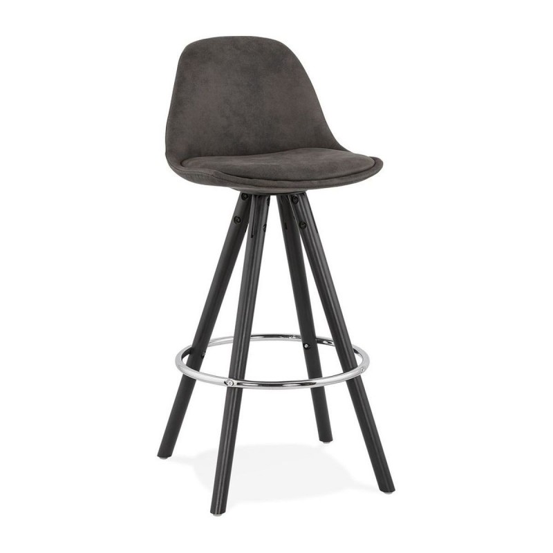 Tabouret De Bar Agouti Mini 65 Gris foncé Noir  BS03600DGBL