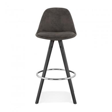 Tabouret De Bar Agouti Mini 65 Gris foncé Noir  BS03600DGBL