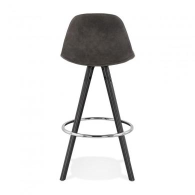 Tabouret De Bar Agouti Mini 65 Gris foncé Noir  BS03600DGBL