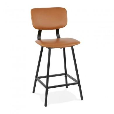 Tabouret de Bar Industriel Miranda Mini Marron  BS03400BR